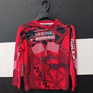 Quick Sand Boy red long sleeve shirt